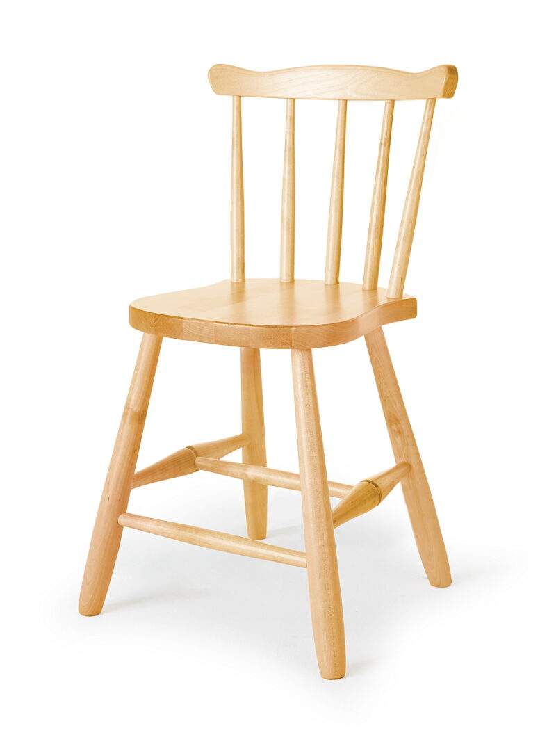 Krzesło dziecięce BASIC, 390 mm, brzoza