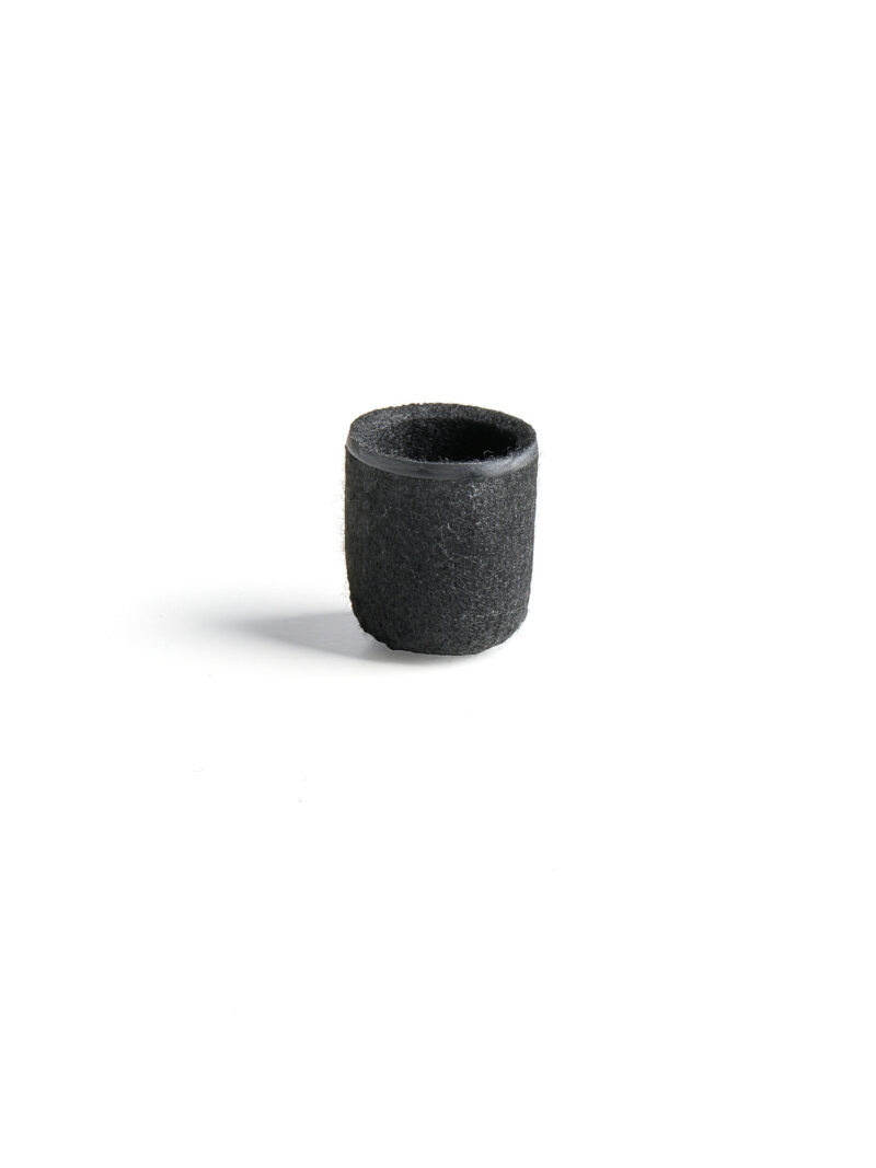 Stopka filcowa, Ø 19 mm, czarny