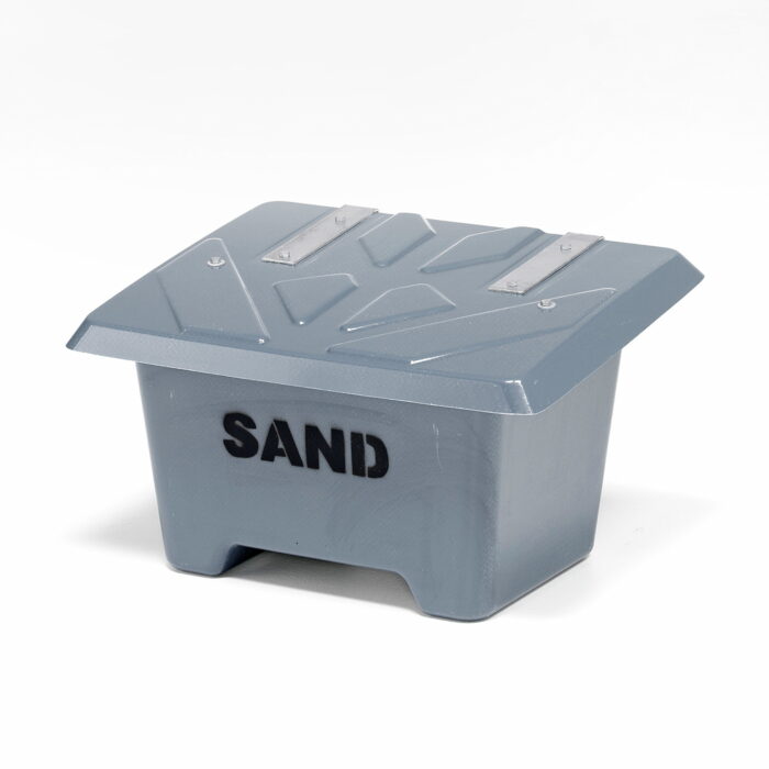 Pojemnik na sól/piach, 400x690x540 mm, 65 L, szary