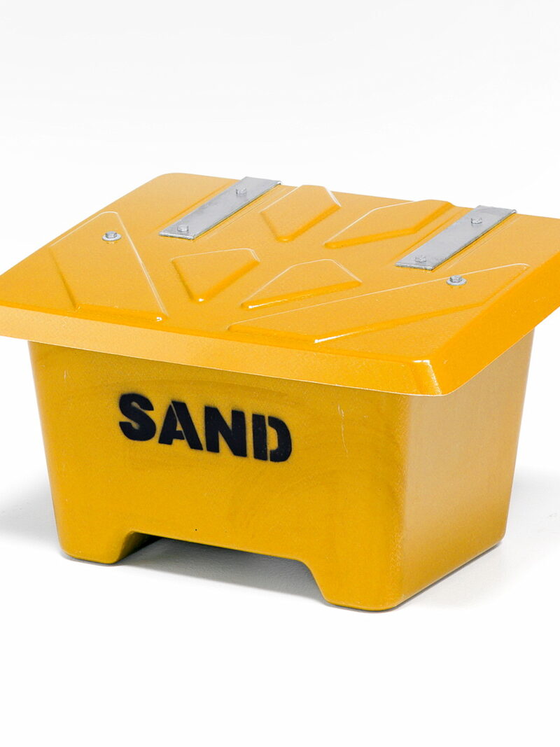 Pojemnik na sól/piach, 400x690x540 mm, 65 L, żółty