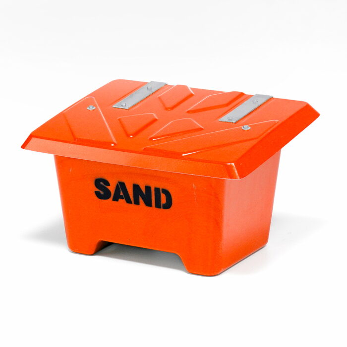 Pojemnik na sól/piach, 400x690x540 mm, 65 L, pomarańczowy