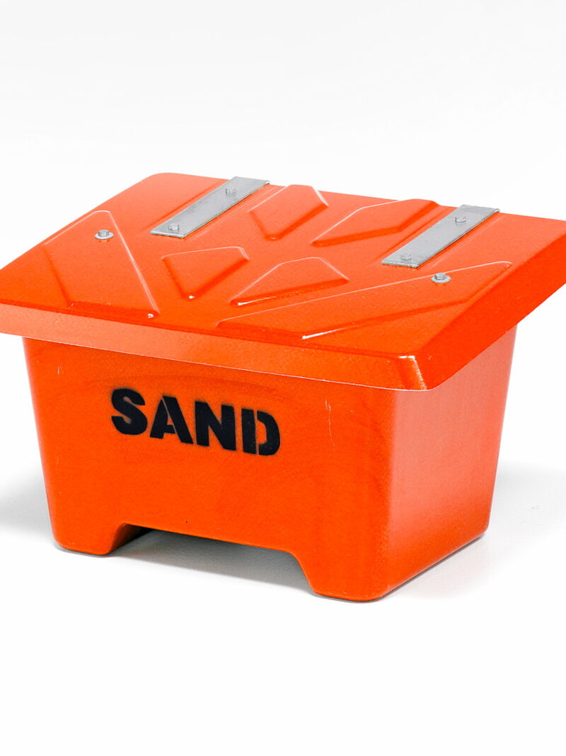 Pojemnik na sól/piach, 400x690x540 mm, 65 L, pomarańczowy