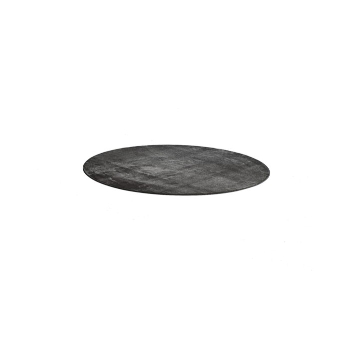 Okrągły dywan ROBIN, Ø 2500 mm, ciemnoszary
