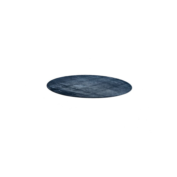 Okrągły dywan ROBIN, Ø 2000 mm, ciemnoniebieski