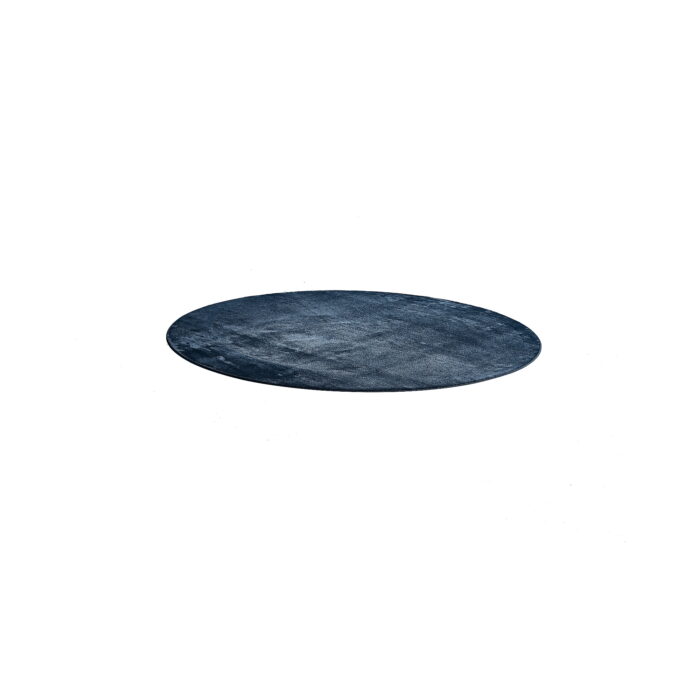Okrągły dywan ROBIN, Ø 2500 mm, ciemnoniebieski