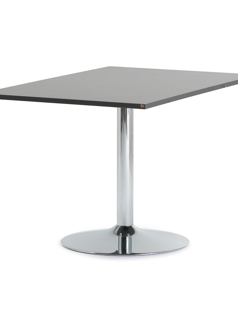Stół konferencyjny FLEXUS, moduł dodatkowy, 800x1200x750 mm, szary, chrom