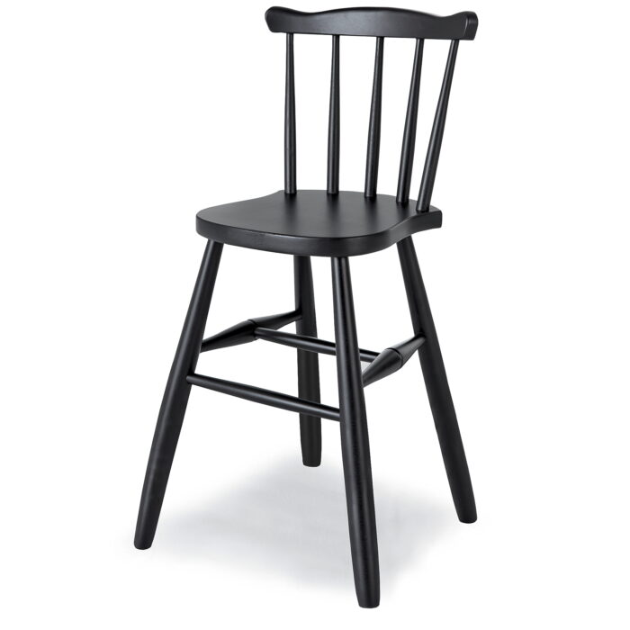 Krzesło dziecięce BASIC, 520 mm, czarny