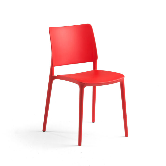 Krzesło RIO, czerwony