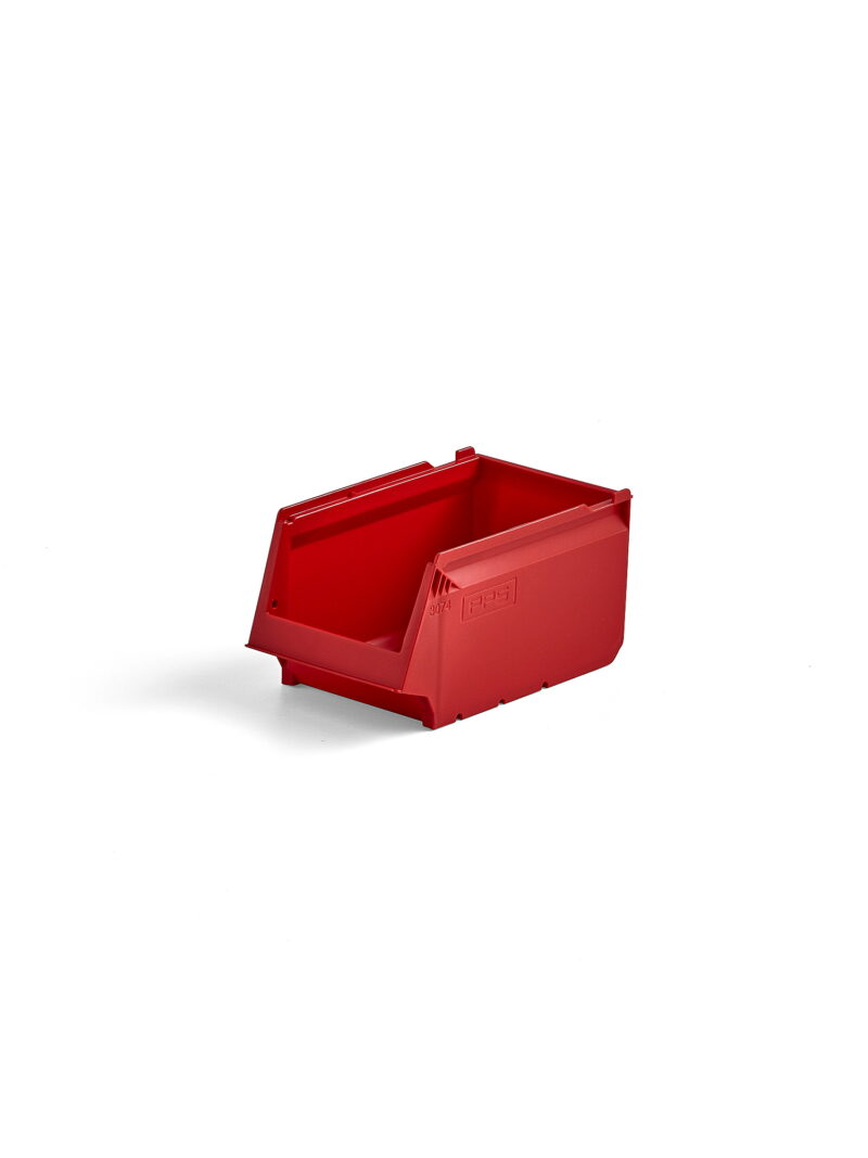 Pojemnik do przechowywania AJ 9000, -74 seria, 250x148x130 mm, czerwony