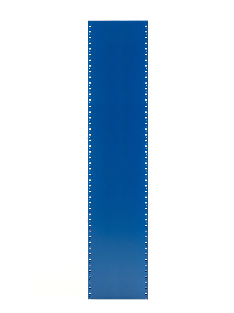 Stelaż zamknięty do regału MIX, 2100x500 mm, niebieski