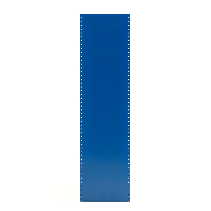 Stelaż zamknięty do regału MIX, 2100x600 mm, niebieski
