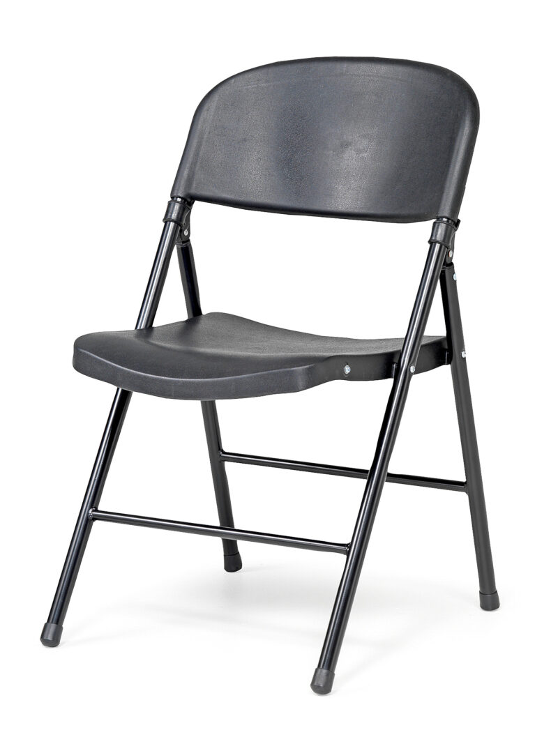 Krzesło składane PAISLEY, czarny