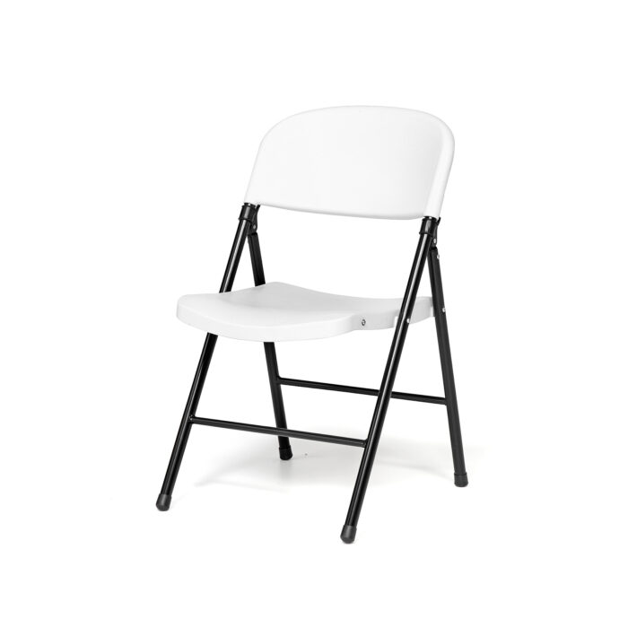 Krzesło składane PAISLEY, biały
