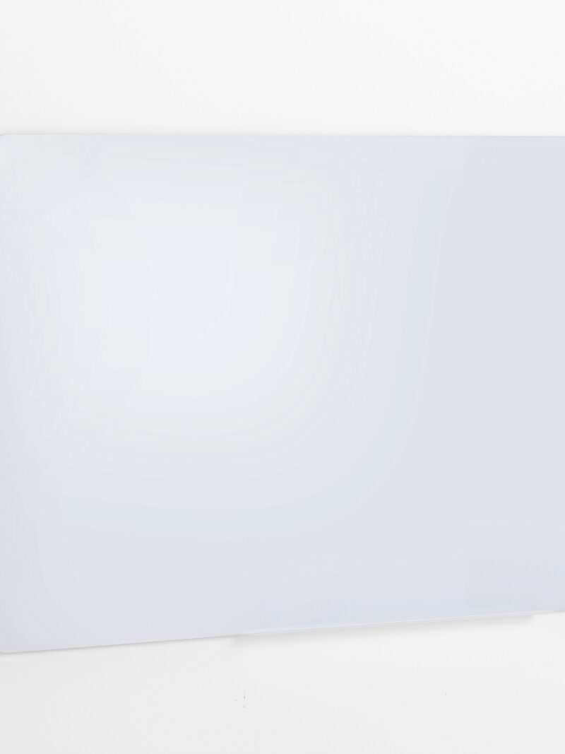 Szklana tablica suchościeralna GLENDA, model ścienny, 1200x900 mm, biały