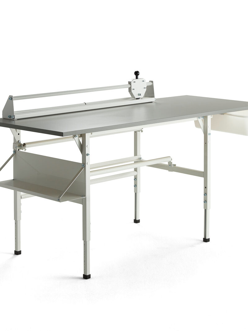 Stół do pakowania SEND, 2000x800 mm, szary