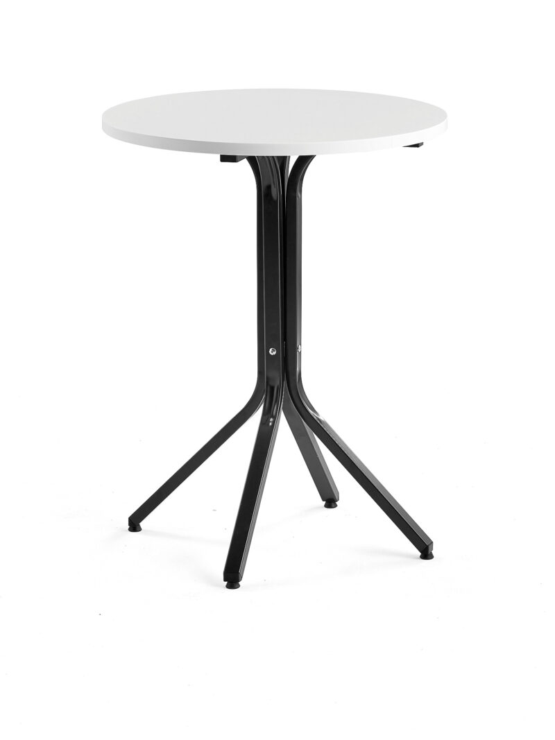 Stół VARIOUS, Ø700x900 mm, czarny, biały