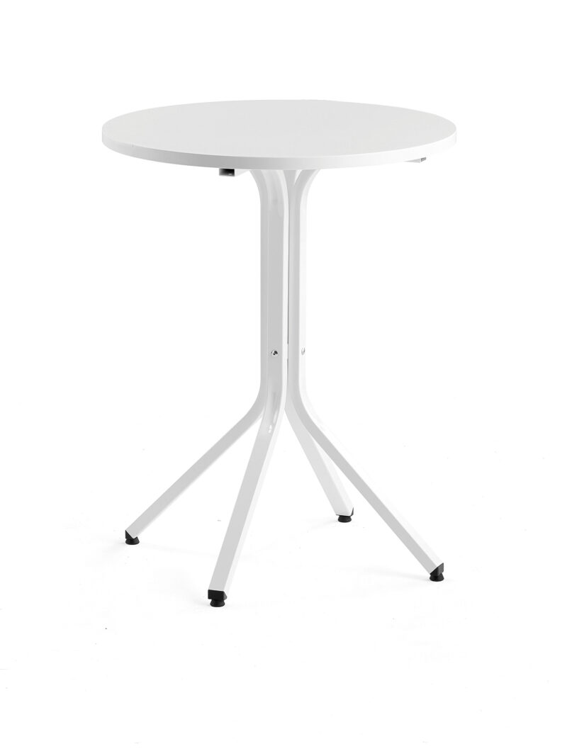 Stół VARIOUS, Ø700x900 mm, biały, biały