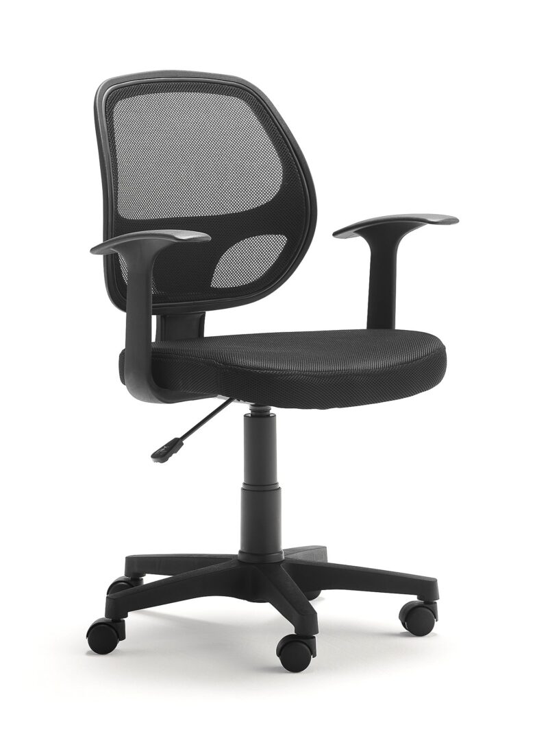 Krzesło biurowe FARNHAM, czarny