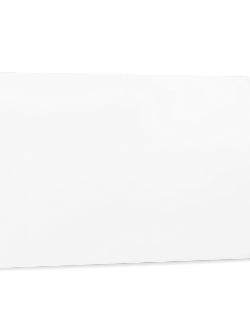 Szklana tablica suchościeralna STELLA, 1000x1500 mm, biały