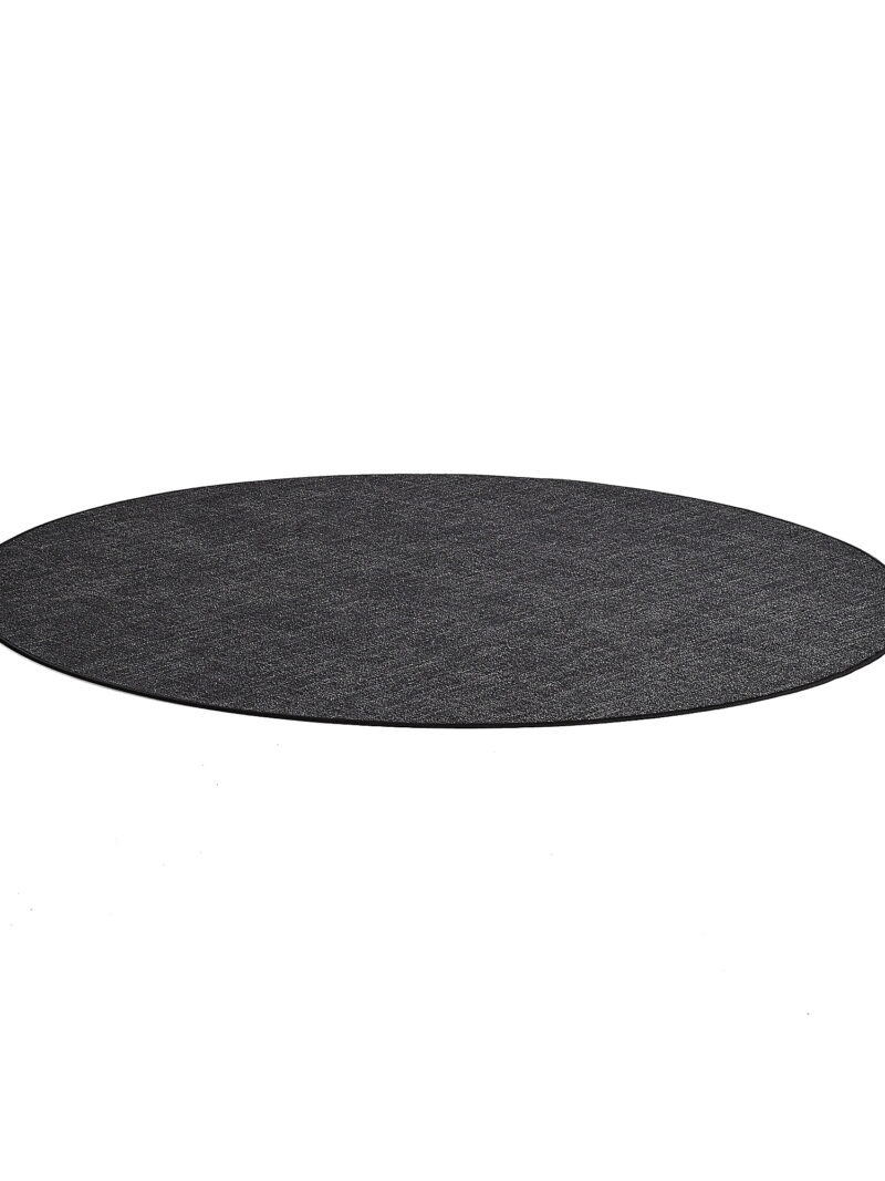 Okrągły dywan MELVIN, Ø 2500 mm, ciemnoszary