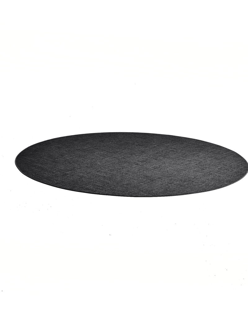 Okrągły dywan MELVIN, Ø 3500 mm, ciemnoszary