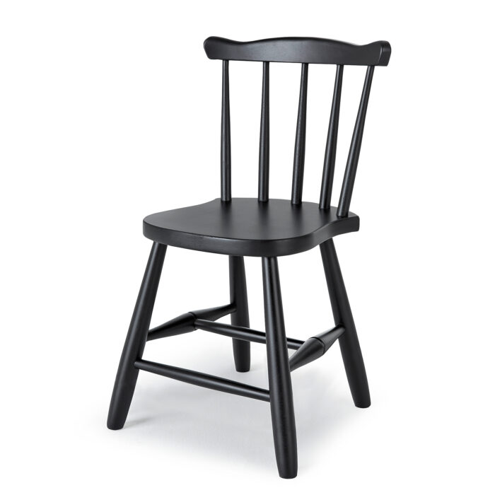 Krzesło dziecięce BASIC, 370 mm, czarny