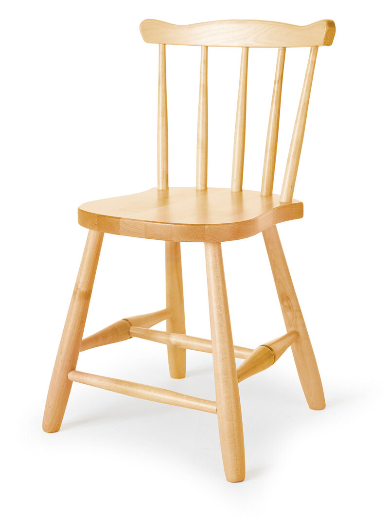 Krzesło dziecięce BASIC, 370 mm, brzoza