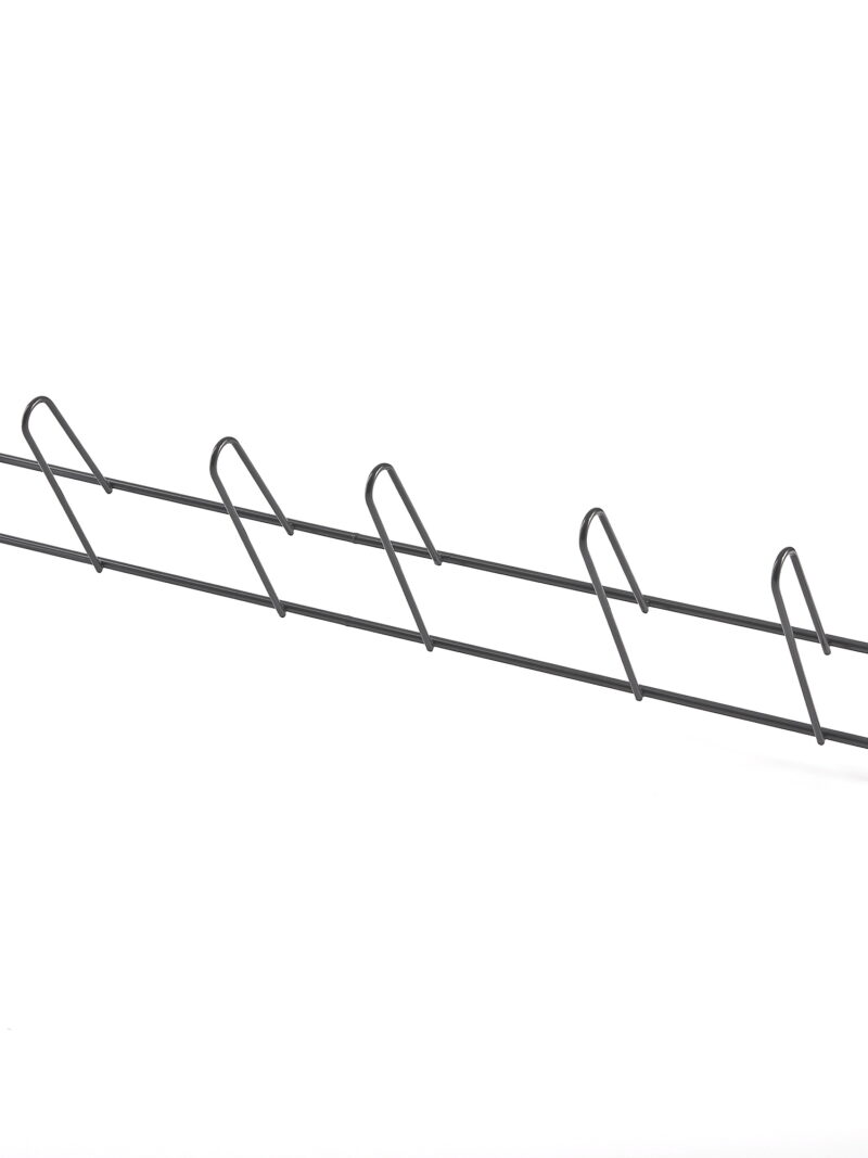 Haczyki na buty/rękawiczki do serii TRÅD, 900 mm, ciemnoszary
