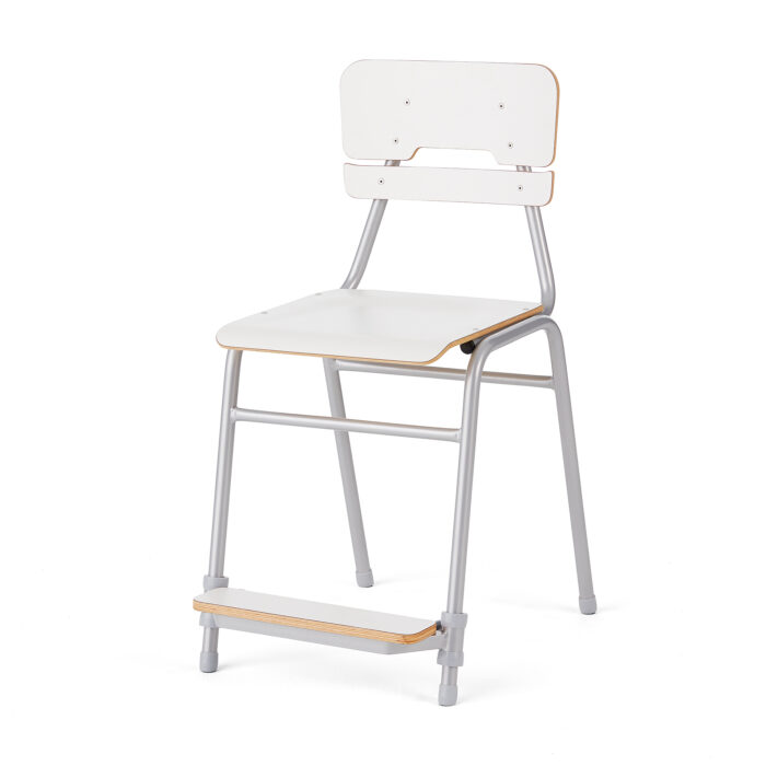 Krzesło ADDITO, 500 mm, biały