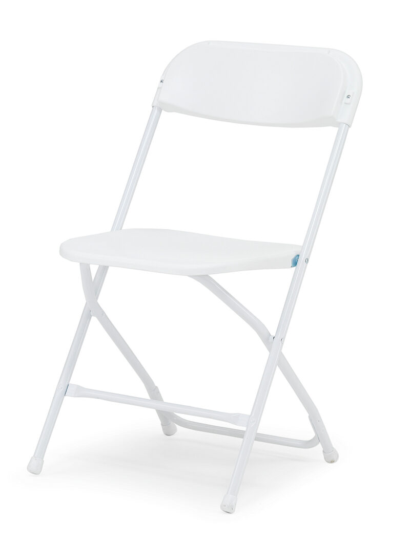 Krzesło składane ABERDEEN, biały