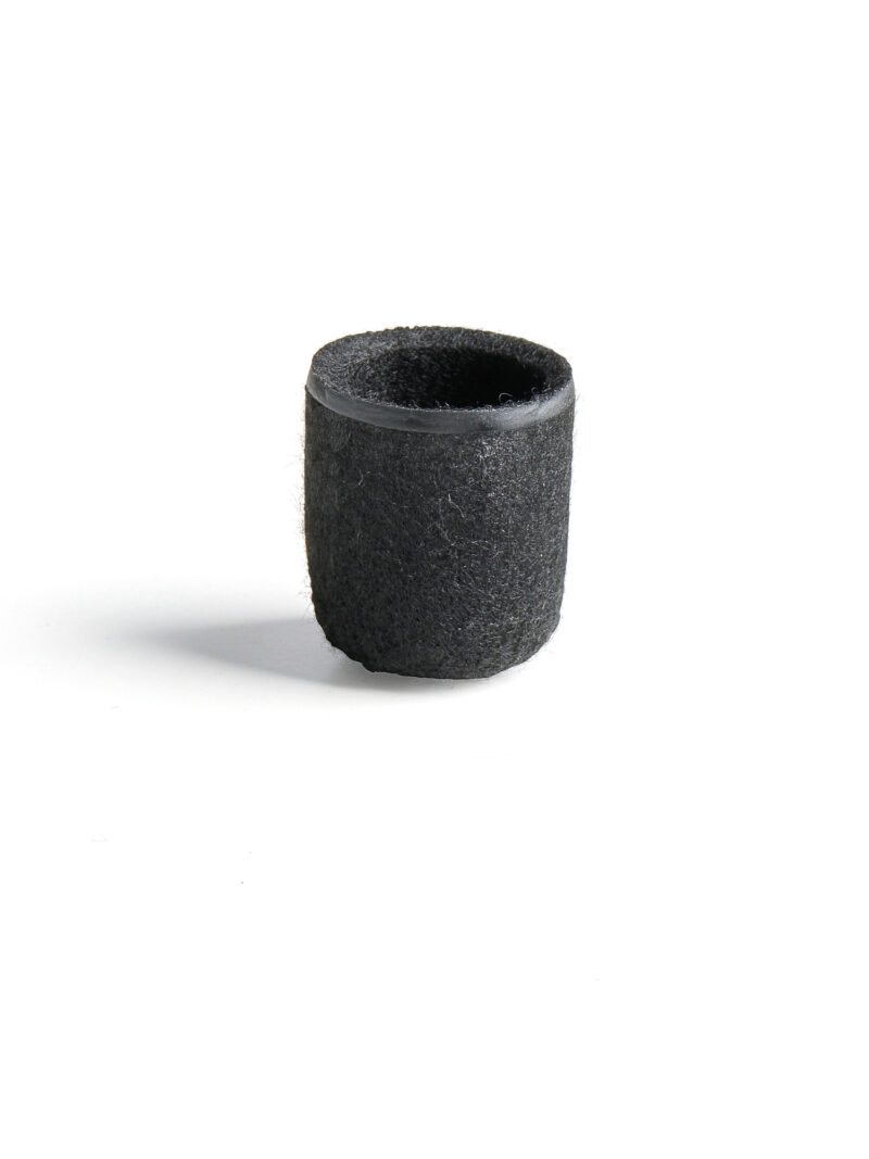 Stopa filcowa, Ø 22 mm, czarny