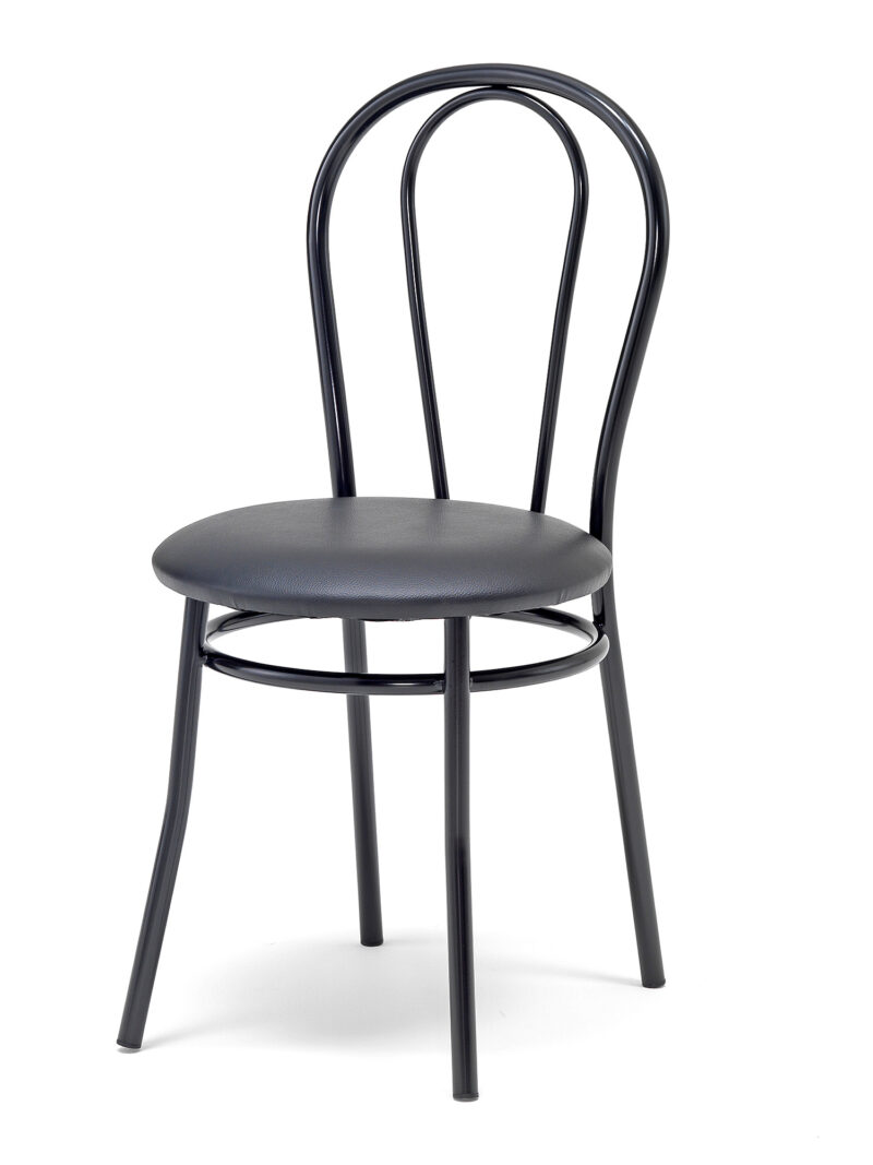 Krzesło do kawiarni MIRABEL, czarny