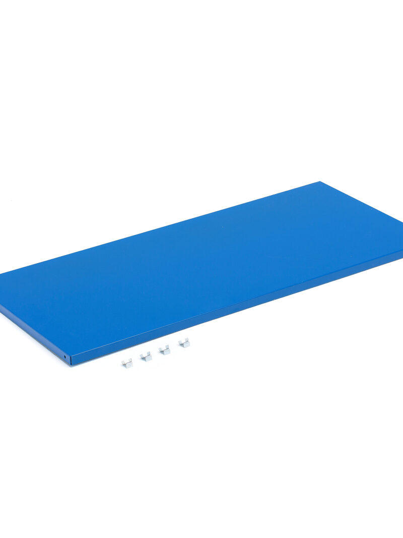Półka dodatkowa do szafy SERVE, 950 mm, niebieski