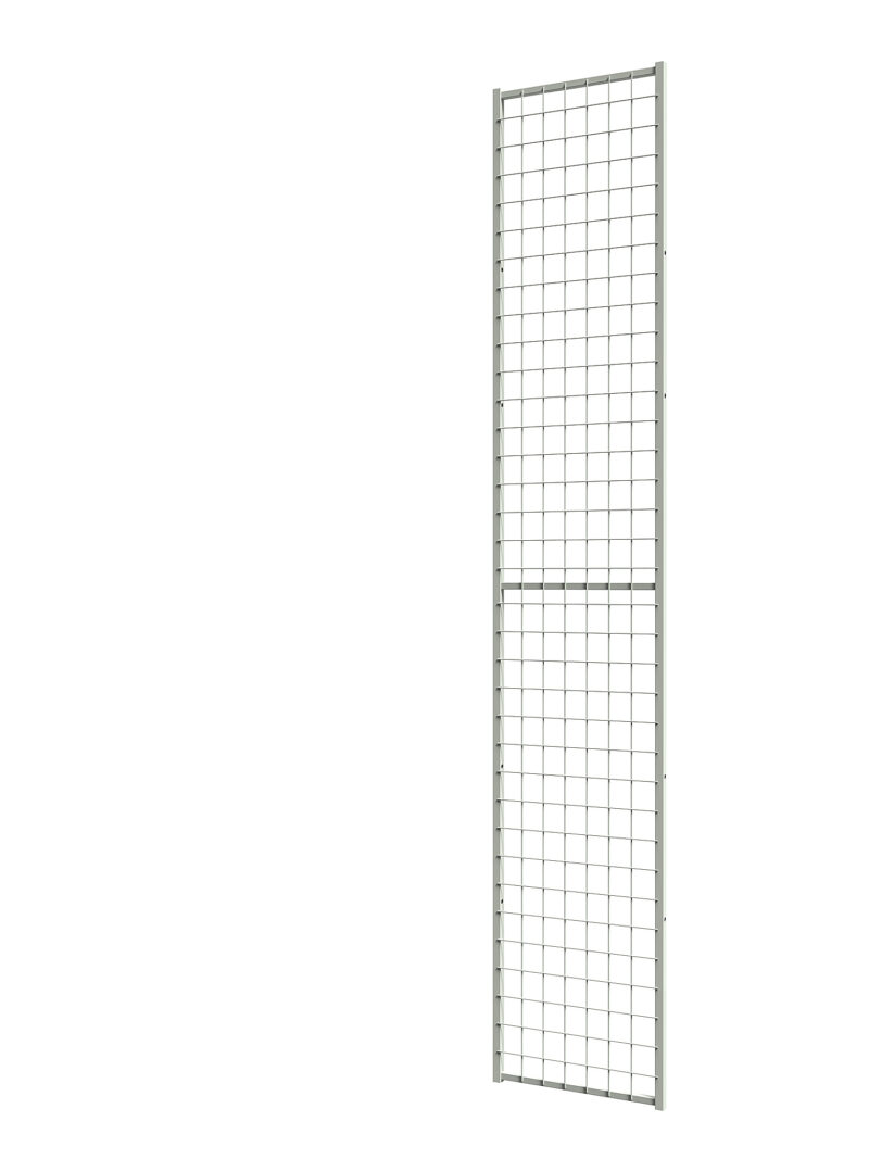 Panel z siatki do ogrodzenia X-STORE, wysokość: 2200 mm, szerokość: 400 mm