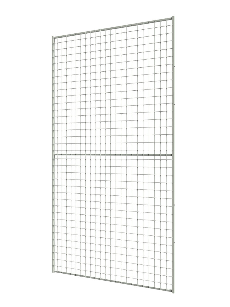 Panel z siatki do ogrodzenia X-STORE, wysokość: 2200 mm, szerokość: 1200 mm