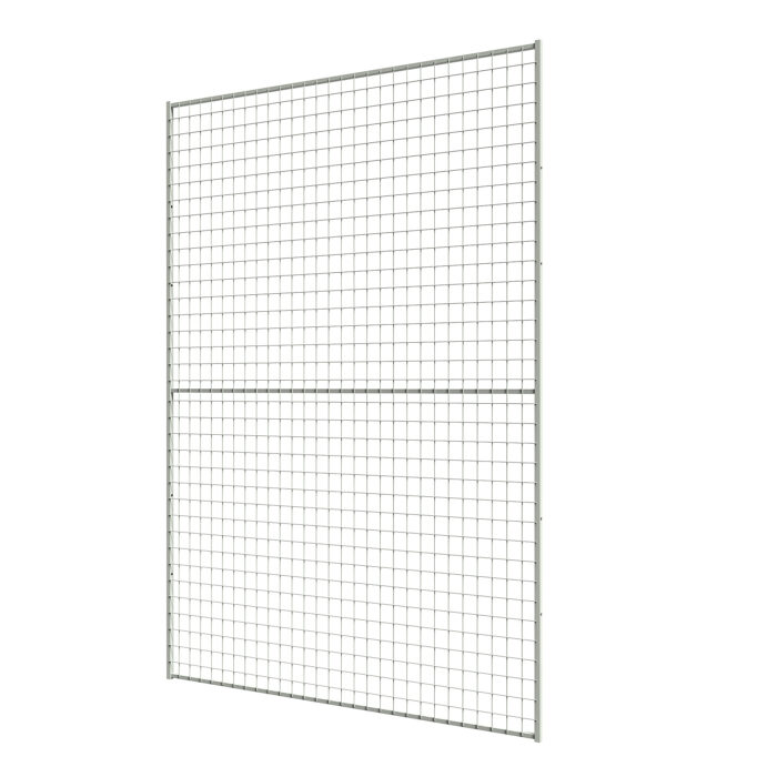 Panel z siatki do ogrodzenia X-STORE, wysokość: 2200 mm, szerokość: 1500 mm