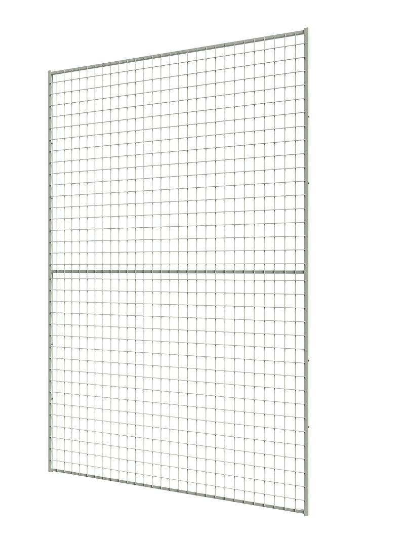 Panel z siatki do ogrodzenia X-STORE, wysokość: 2200 mm, szerokość: 1500 mm