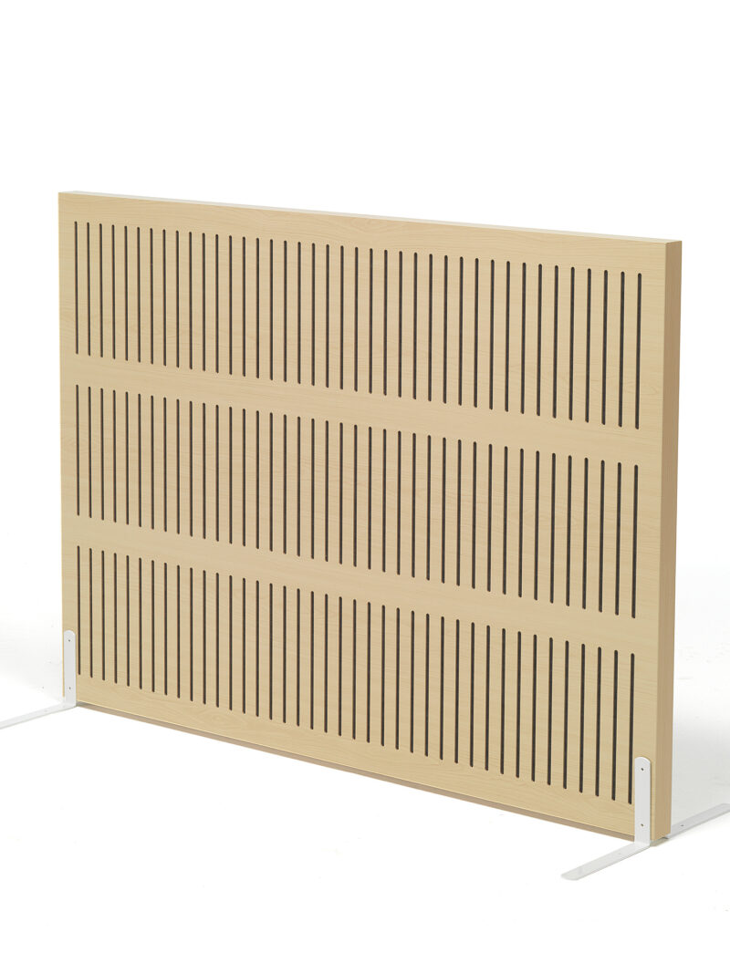 Drewniana ścianka działowa LUGN, 1400x1000 mm, brzoza