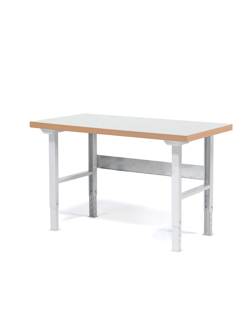Stół roboczy SOLID, 1500x800 mm, 750 kg, laminat HPL