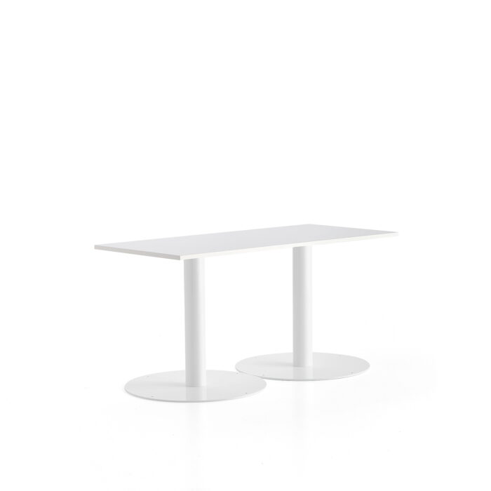 Stół ALVA, 1400x700x720 mm, biały, biały