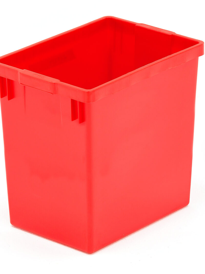 Pojemnik do segregacji śmieci, 400x375x265 mm, 29 L, czerwony