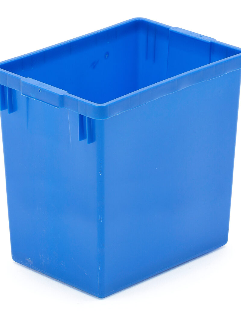 Pojemnik do segregacji śmieci, 400x375x265 mm, 29 L, niebieski
