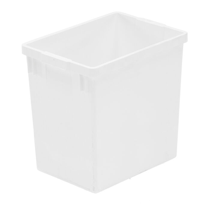 Pojemnik do segregacji śmieci, 400x375x265 mm, 29 L, biały