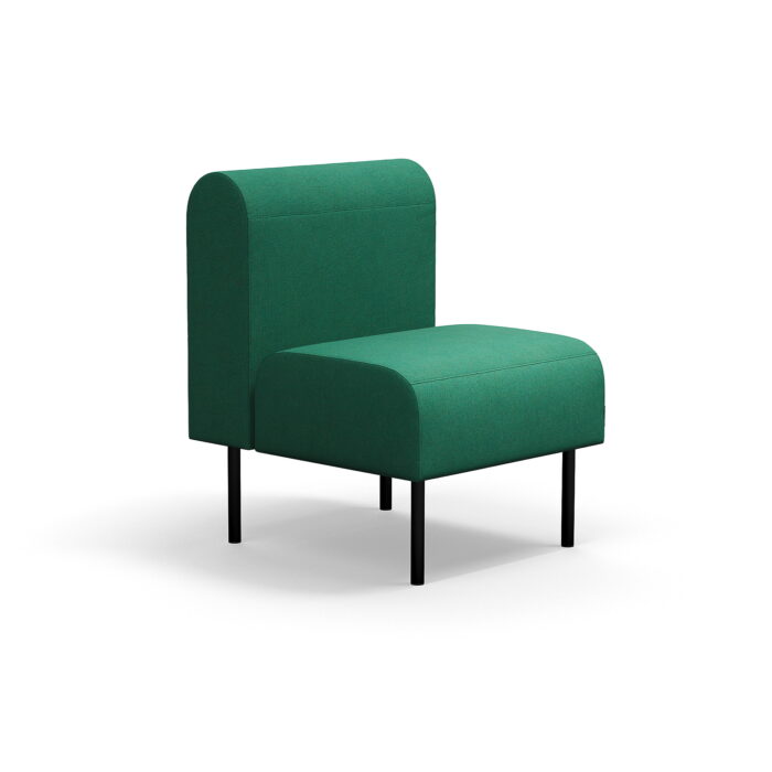 Sofa modułowa VARIETY, 1-osobowa, tkanina Blues CSII, turkusowy