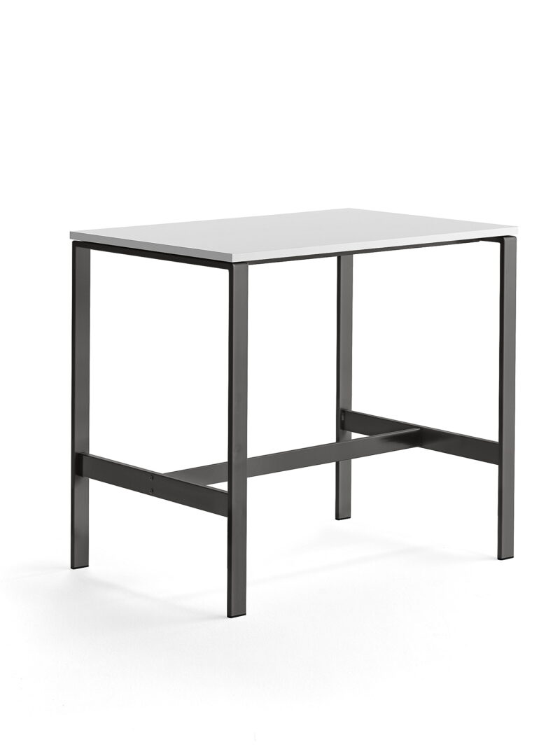 Stół VARIOUS, 1200x800x1050 mm, czarny, biały
