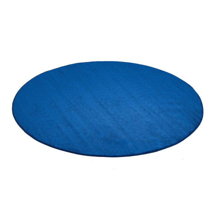 Okrągły dywan KALLE, Ø2500 mm, niebieski