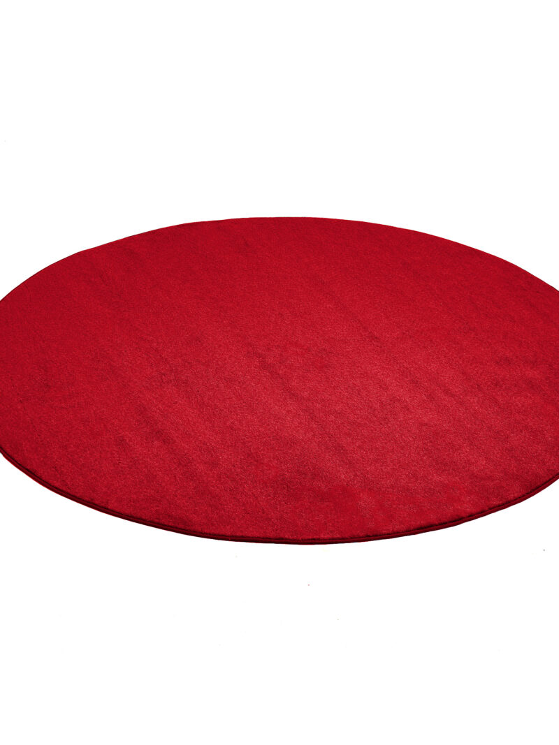 Okrągły dywan KALLE, Ø3000 mm, czerwony
