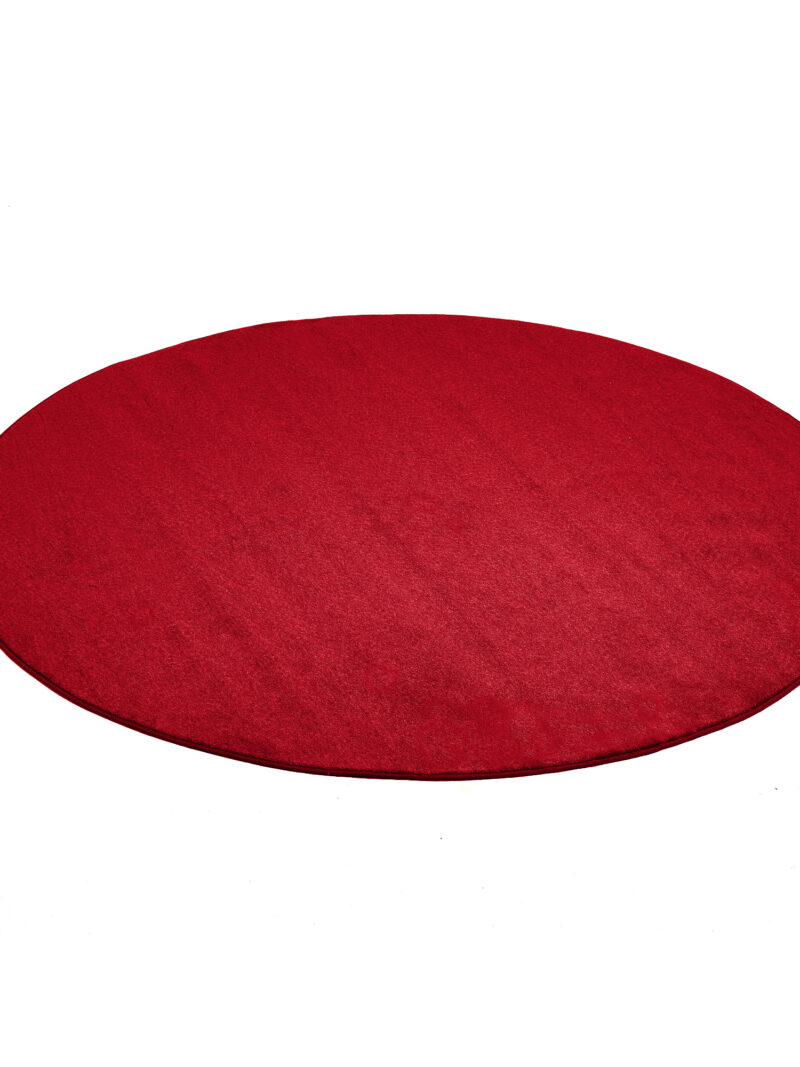 Okrągły dywan KALLE, Ø2000 mm, czerwony