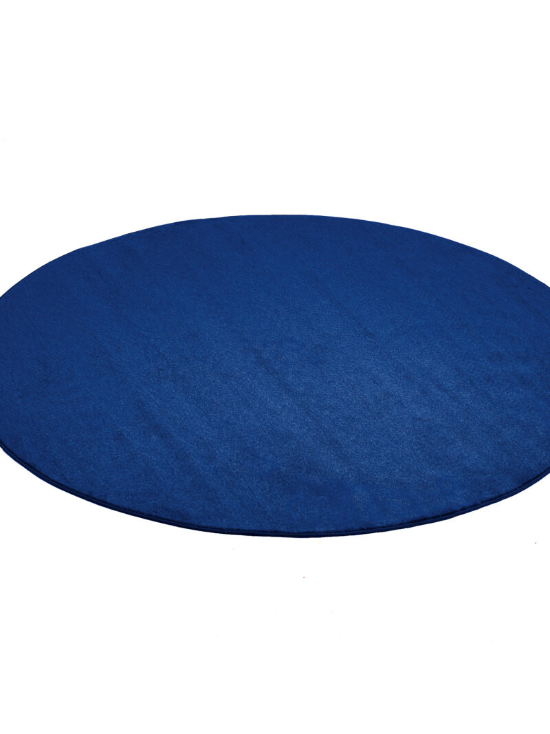 Okrągły dywan KALLE, Ø3000 mm, niebieski