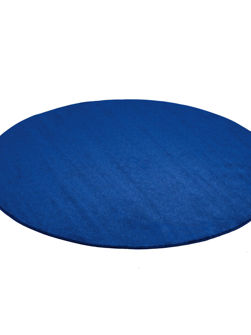 Okrągły dywan KALLE, Ø4000 mm, niebieski